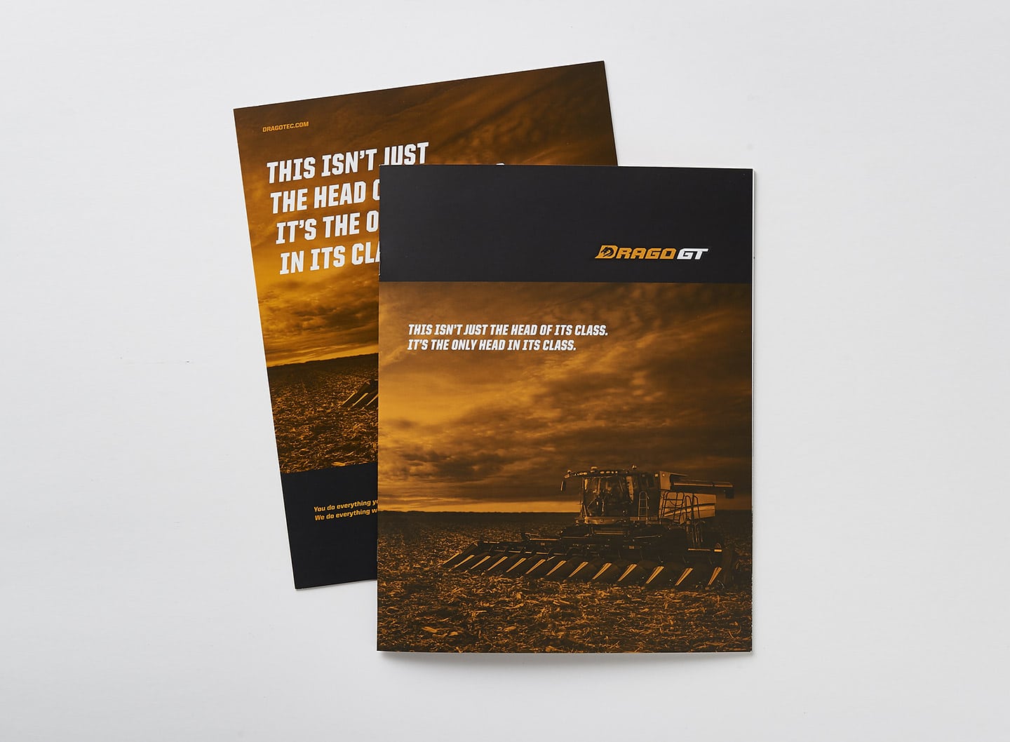 DragoGT Brand Brochure Cover Example