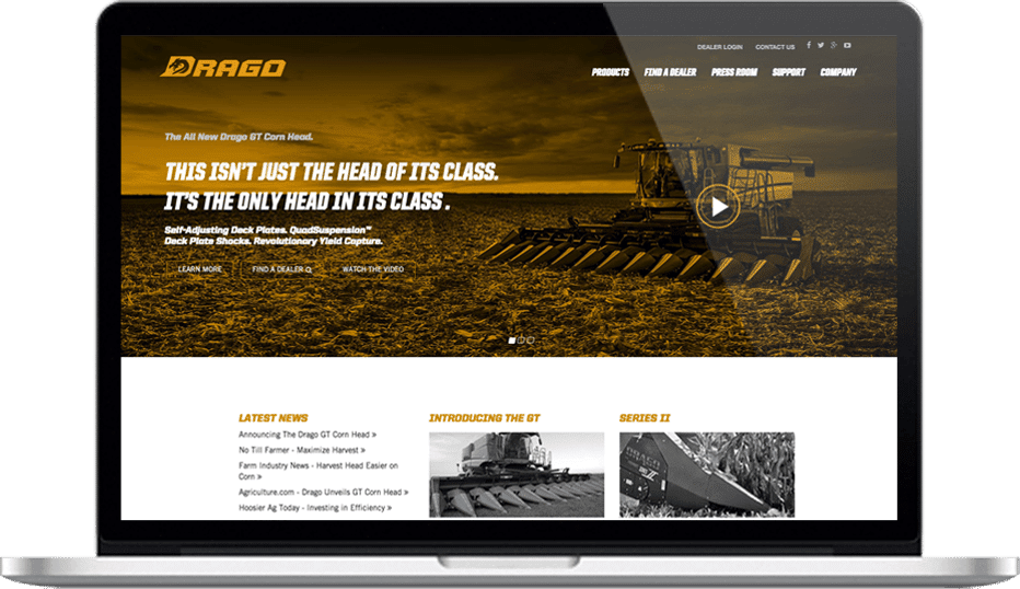 Drago Website Example