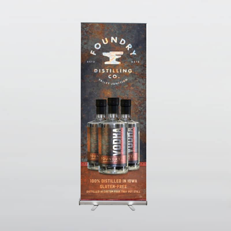 Foundry Banner Stand
