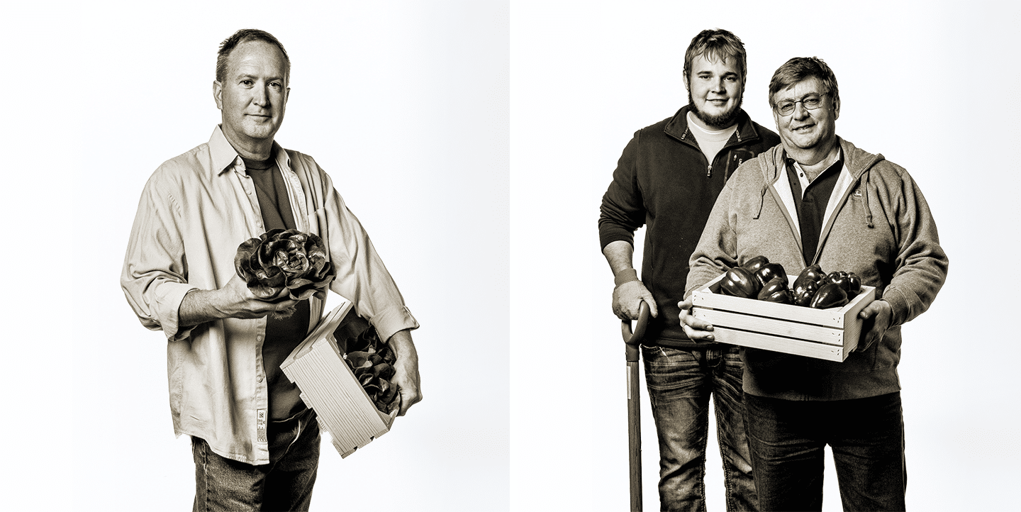 Lettuce and Pepper Grower Portraits