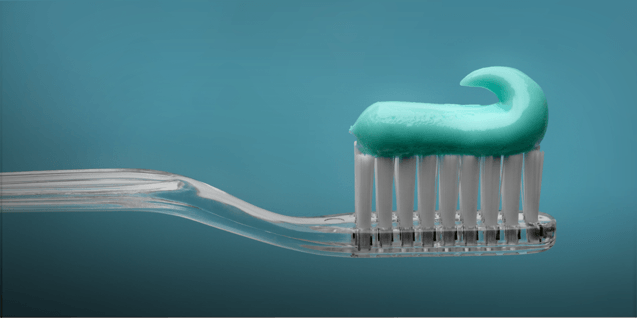 Toothbrush with Toothpaste