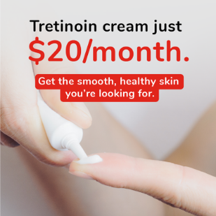 Tretinoin creal just $20/month